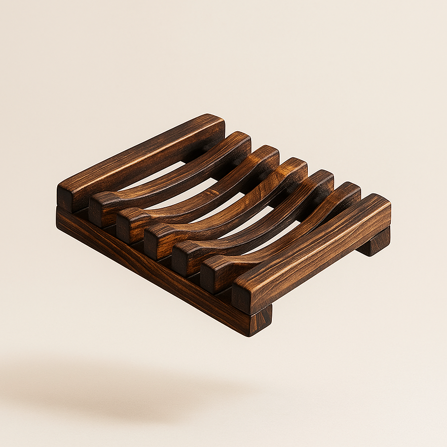 Seifenhalter aus Naturholz