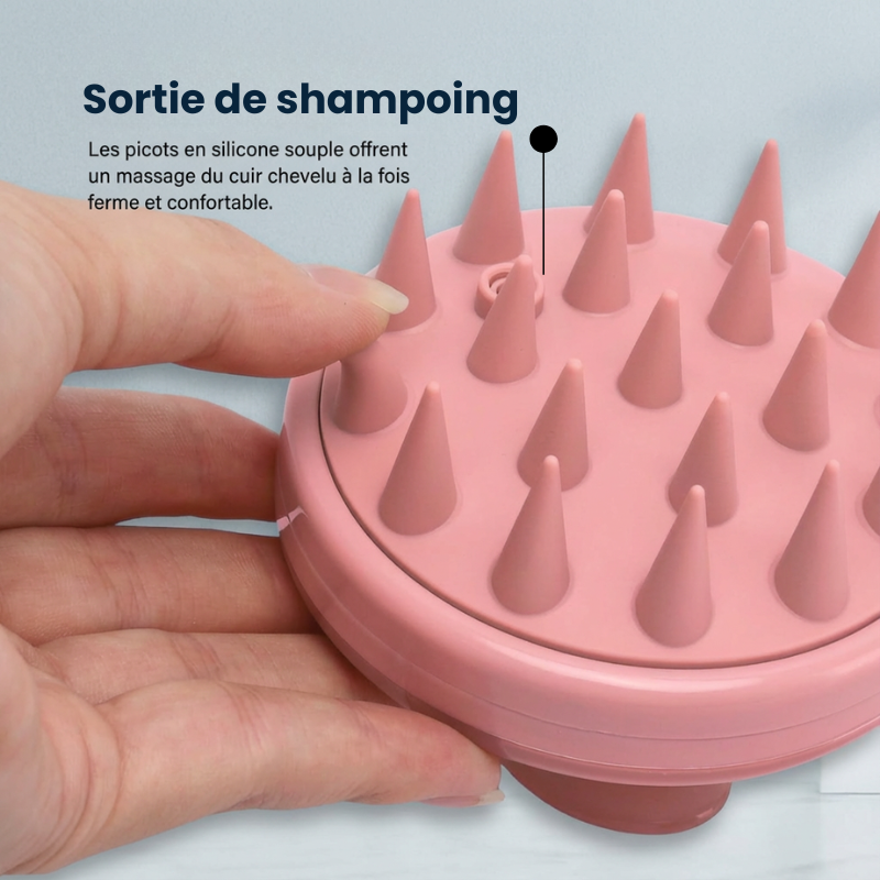 ScalpCare – Peeling-Bürste für die Kopfhaut von Lyvona