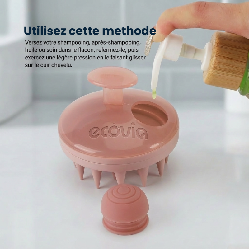 ScalpCare – Peeling-Bürste für die Kopfhaut von Lyvona