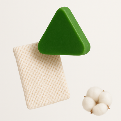 Seifen-Netz aus reiner Baumwolle – 2er-Set