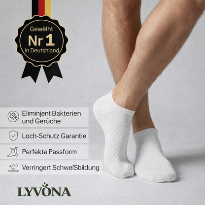 Lyvona kurze Socken aus hochwertigem Bambus – Geruchsneutral