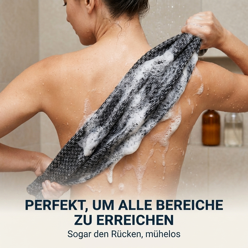 Lyvona Peeling-Duschhandtuch