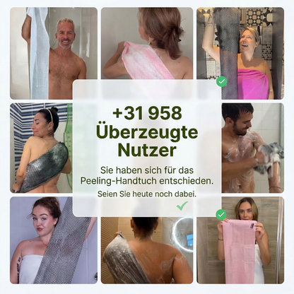 Lyvona Peeling-Duschhandtuch