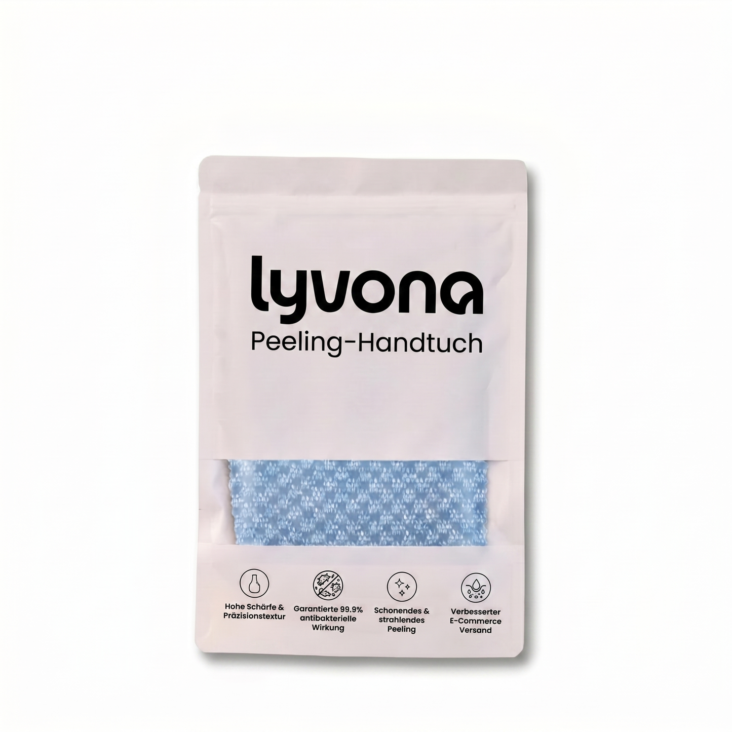 Lyvona Peeling-Duschhandtuch